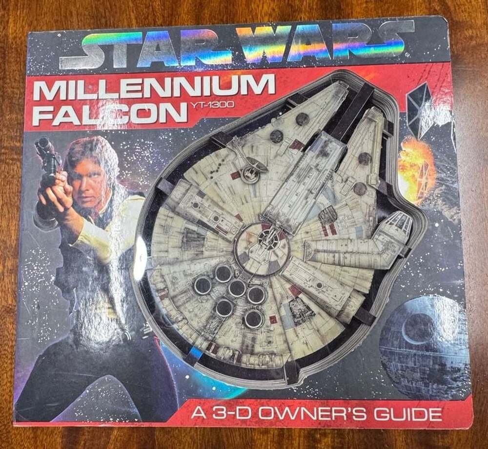 Star Wars Millennium Falcon YT-1300 A 3-D Owner's Guide Hardcover